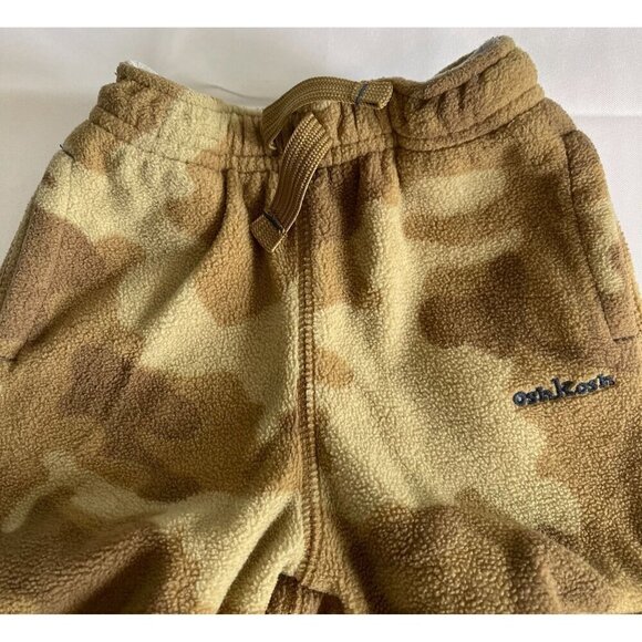 Set of 2 Baby Boy Pants Cargo/Fleece Oshkosh, Cat & Jack Size 6 Months - Picture 7 of 9